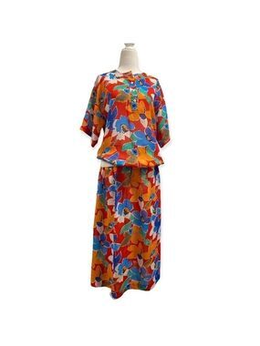 Jolene 70’s vintage top & skirt set